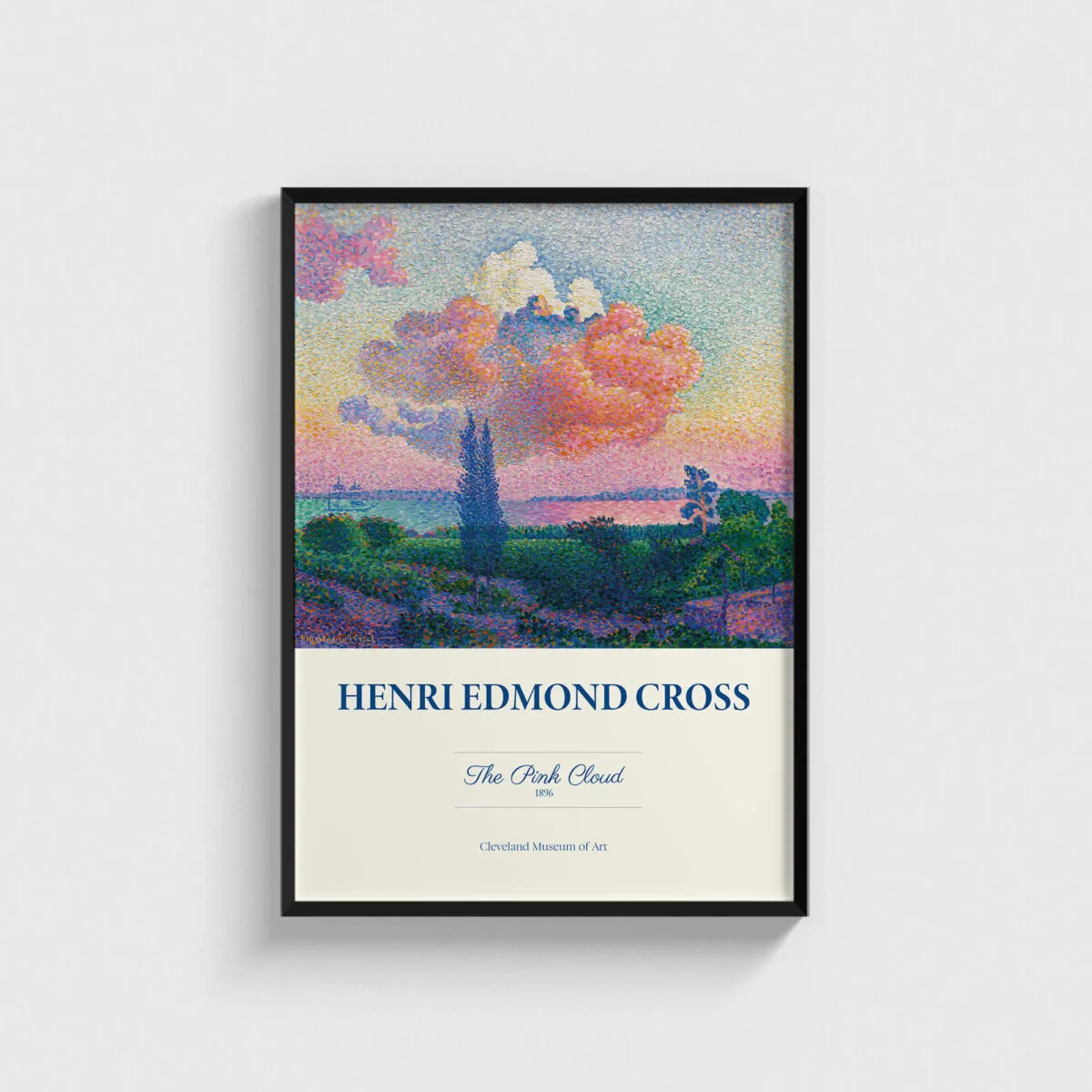 Henri Edmond Cross - The Pink Cloud - Görsel 2
