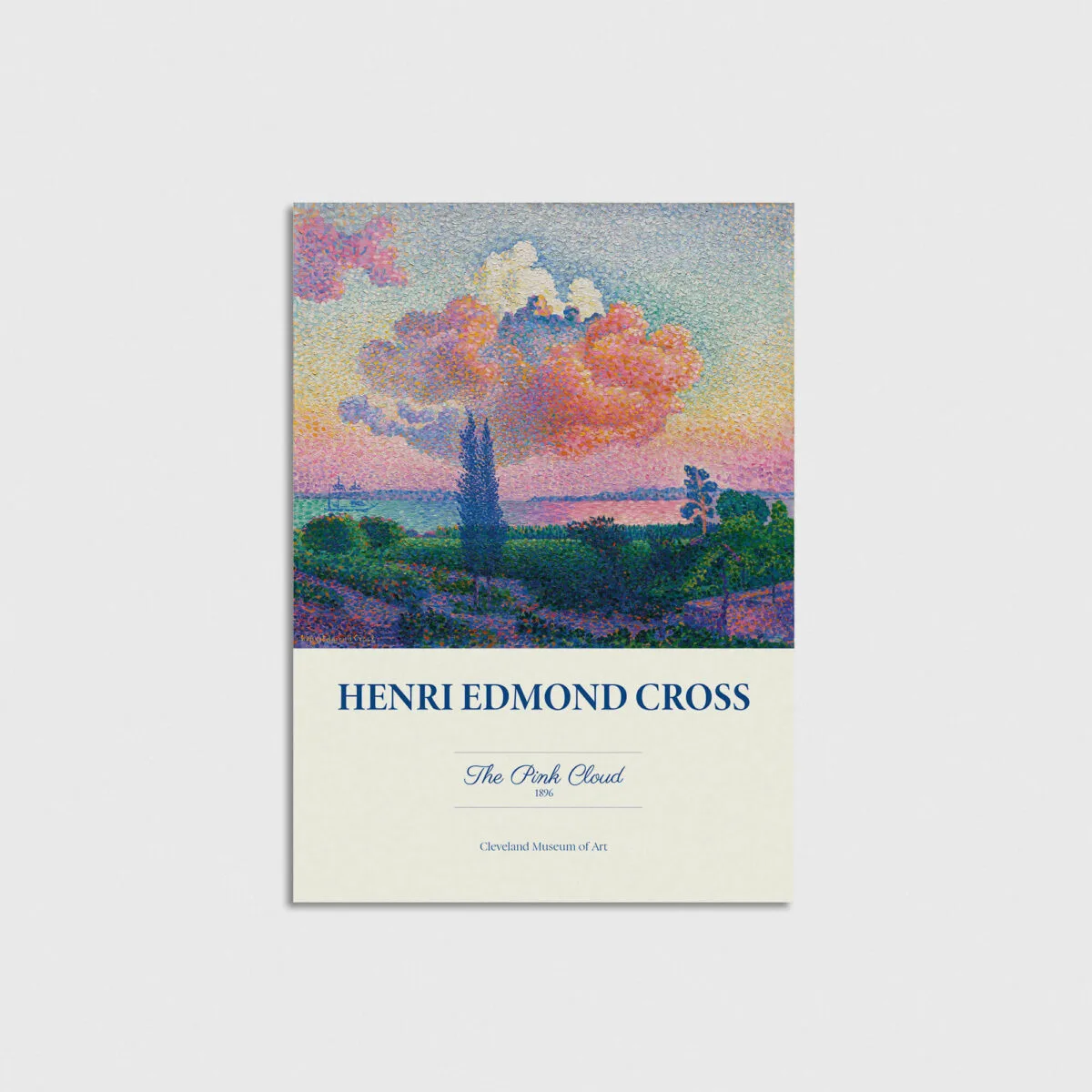 Henri Edmond Cross - The Pink Cloud - Görsel 3