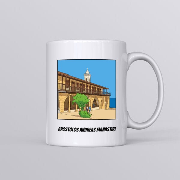 Apostolos Andreas Manastırı Kupa Kıbrıs Hediyelik Eşya