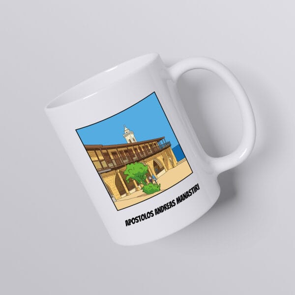 Apostolos Andreas Manastırı Kupa Kıbrıs Hediyelik Eşya