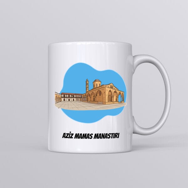 Aziz Mamas Manastırı Kupa - Kıbrıs Hediyelik Eşya