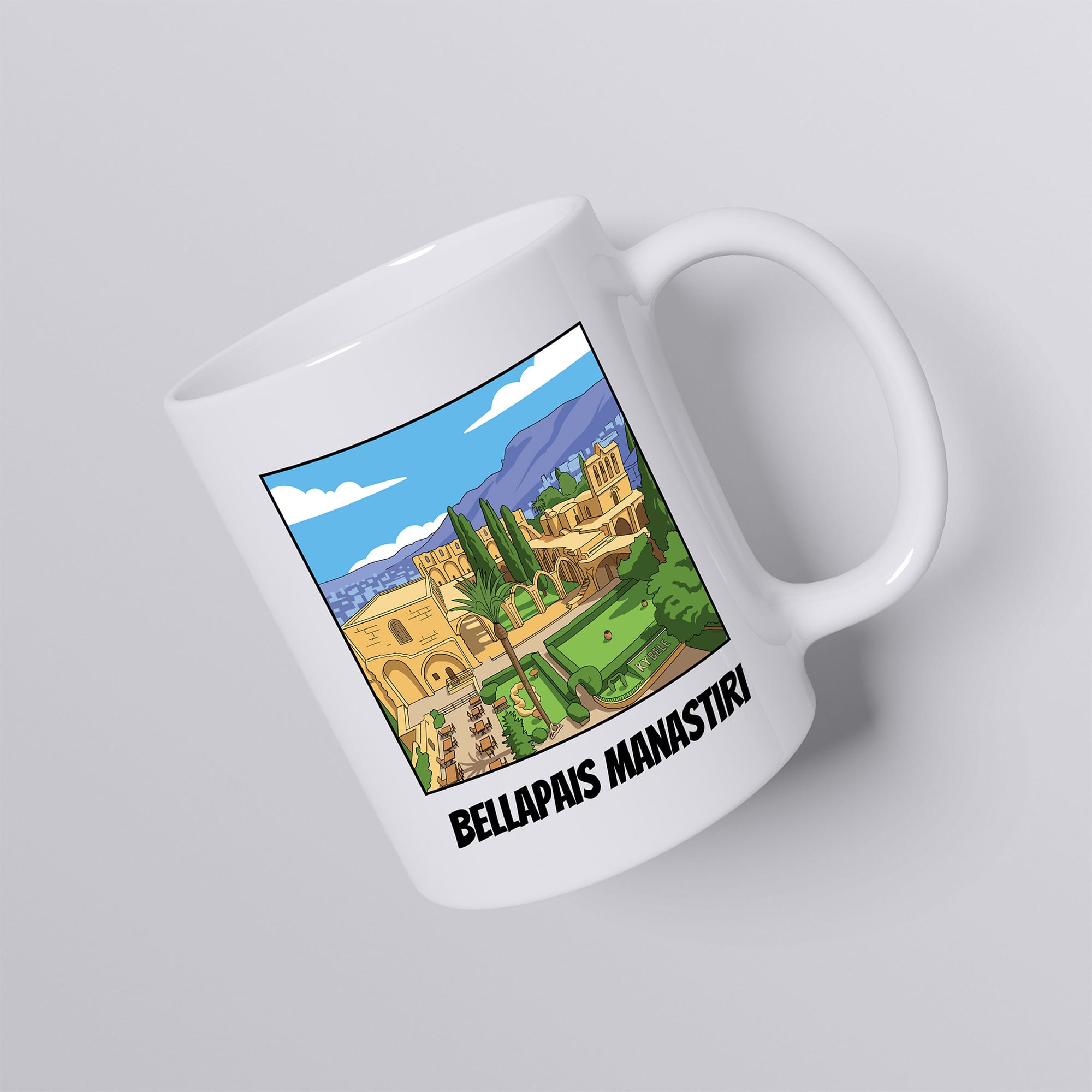 Girne Bellapais Manastırı Kupa Kıbrıs Hediyelik Eşya