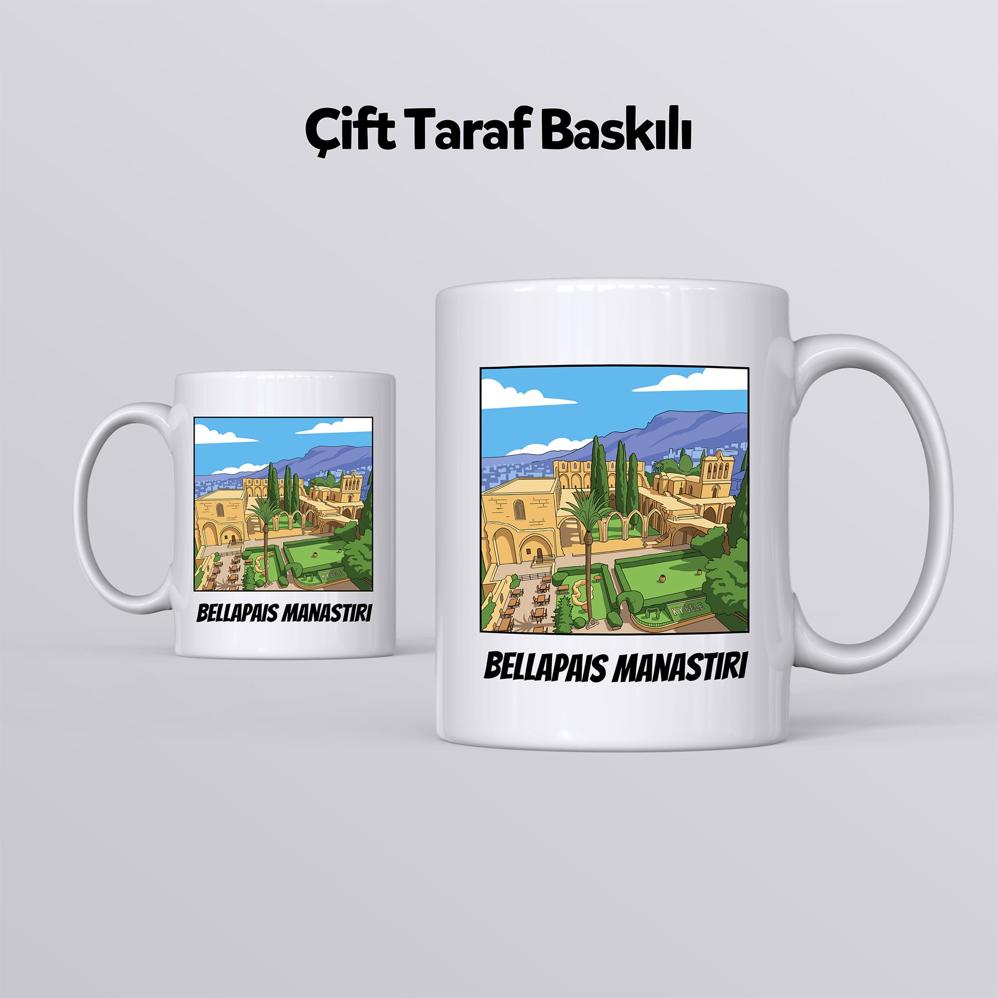 Girne Bellapais Manastırı Kupa Kıbrıs Hediyelik Eşya