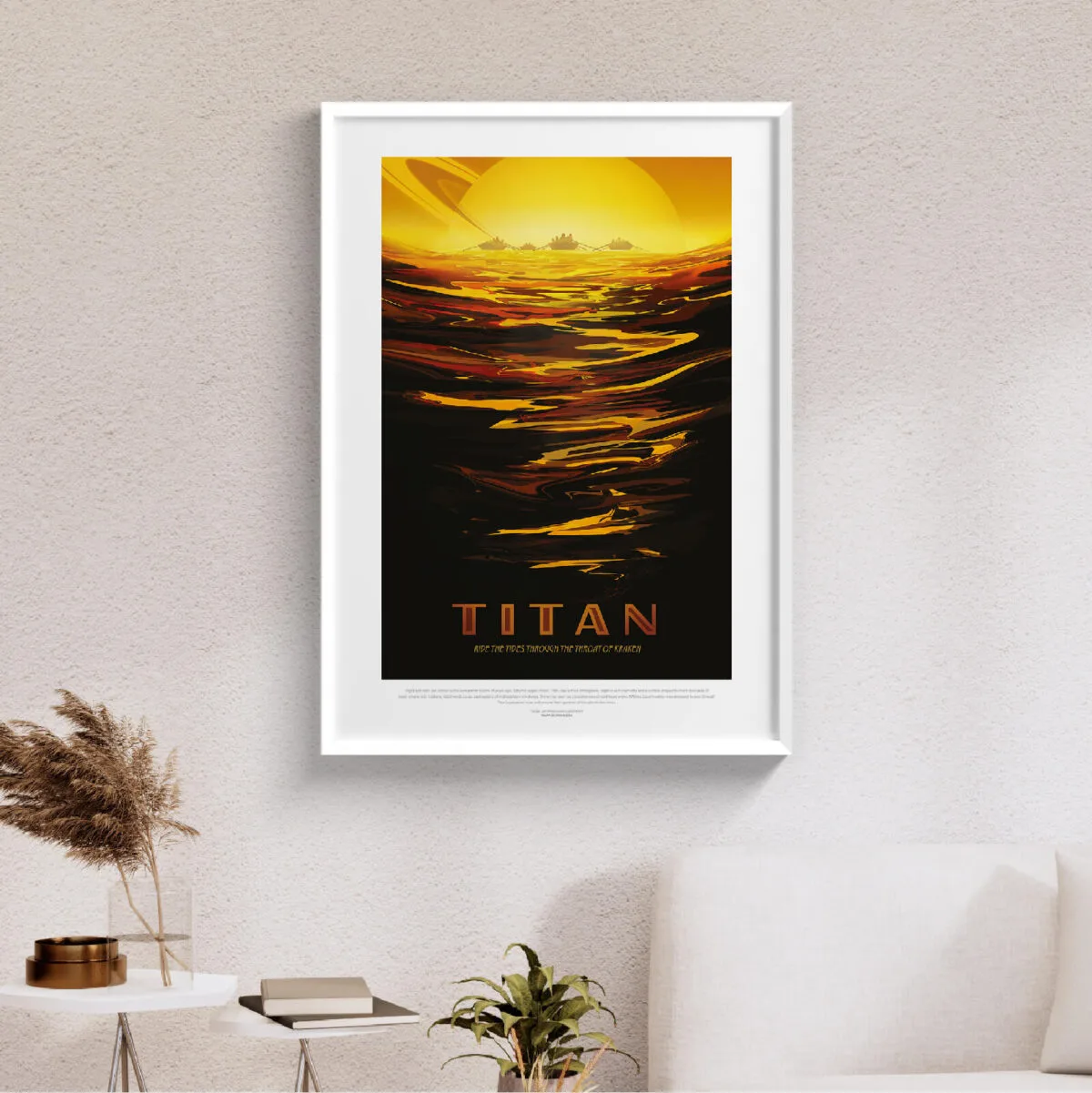 NASA - Titan - Ride the Tides Through the Throat of Kraken - Görsel 4