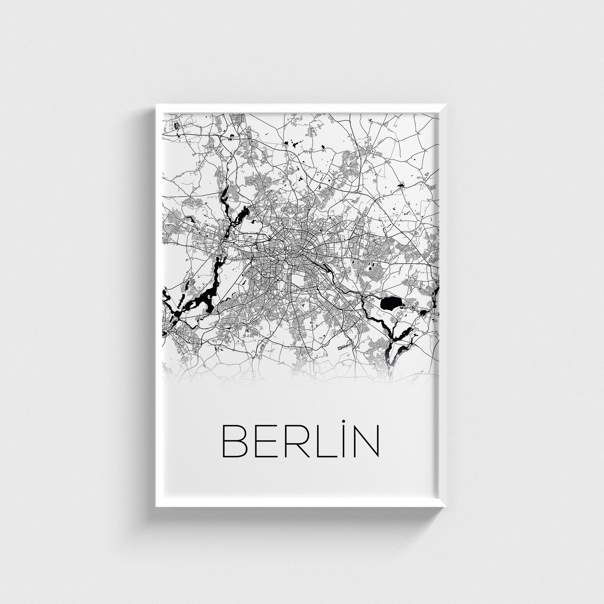 Berlin Şehir Haritası - Görsel 2