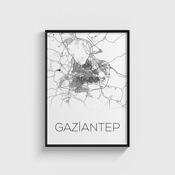 Gaziantep Şehir Haritası