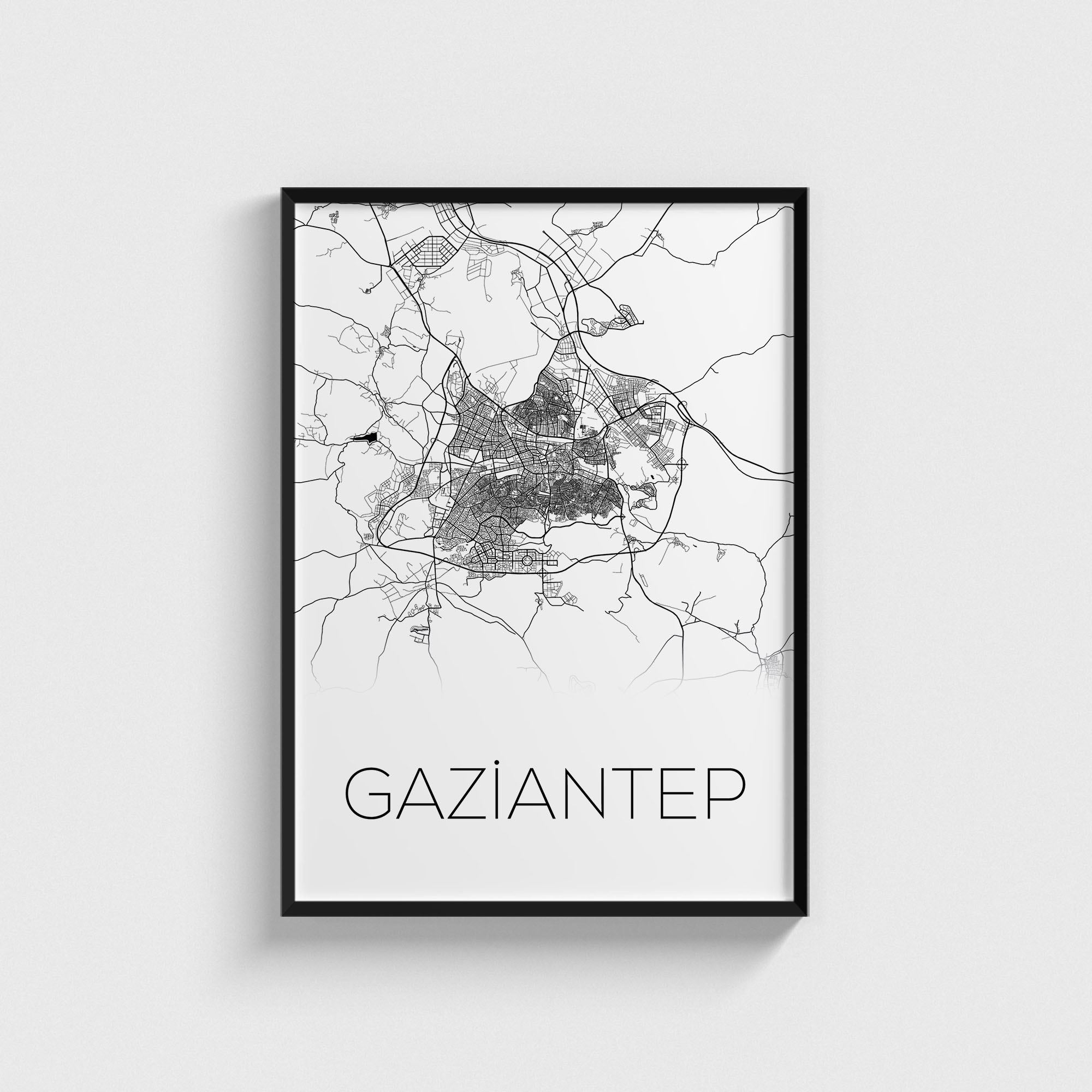 Gaziantep Şehir Haritası