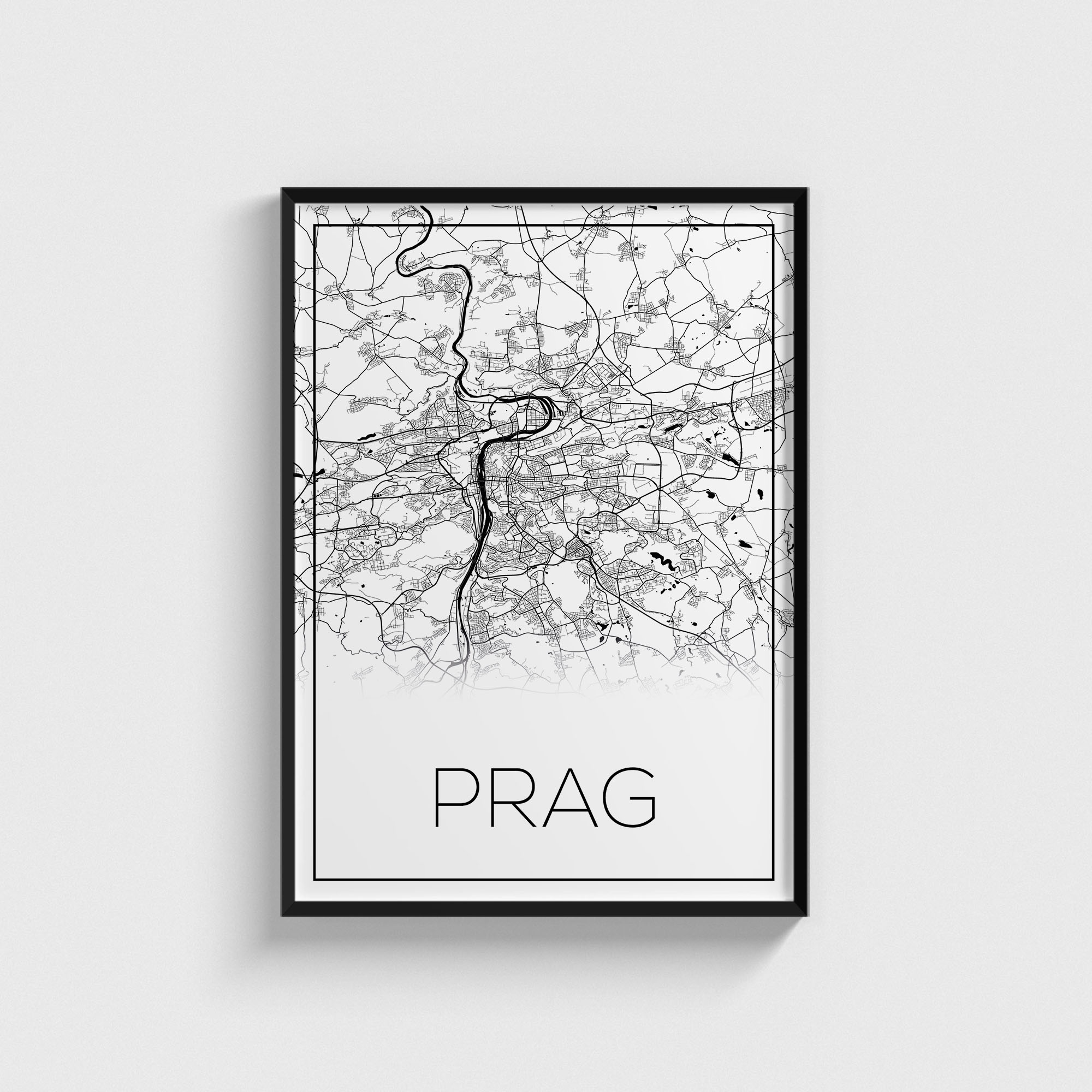 Prag Şehir Haritası