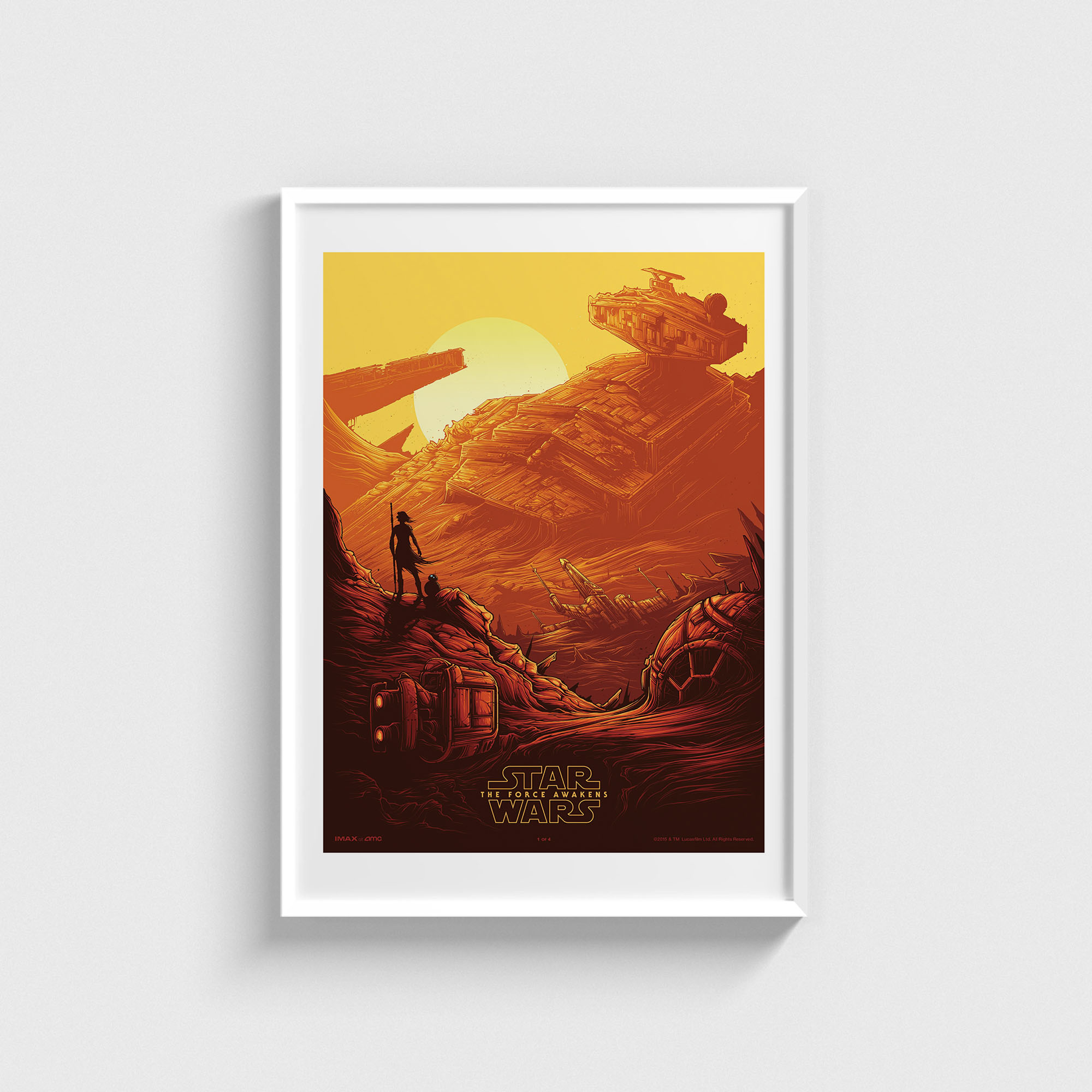 Dune Turuncu Tasarım Film Posteri - Görsel 2