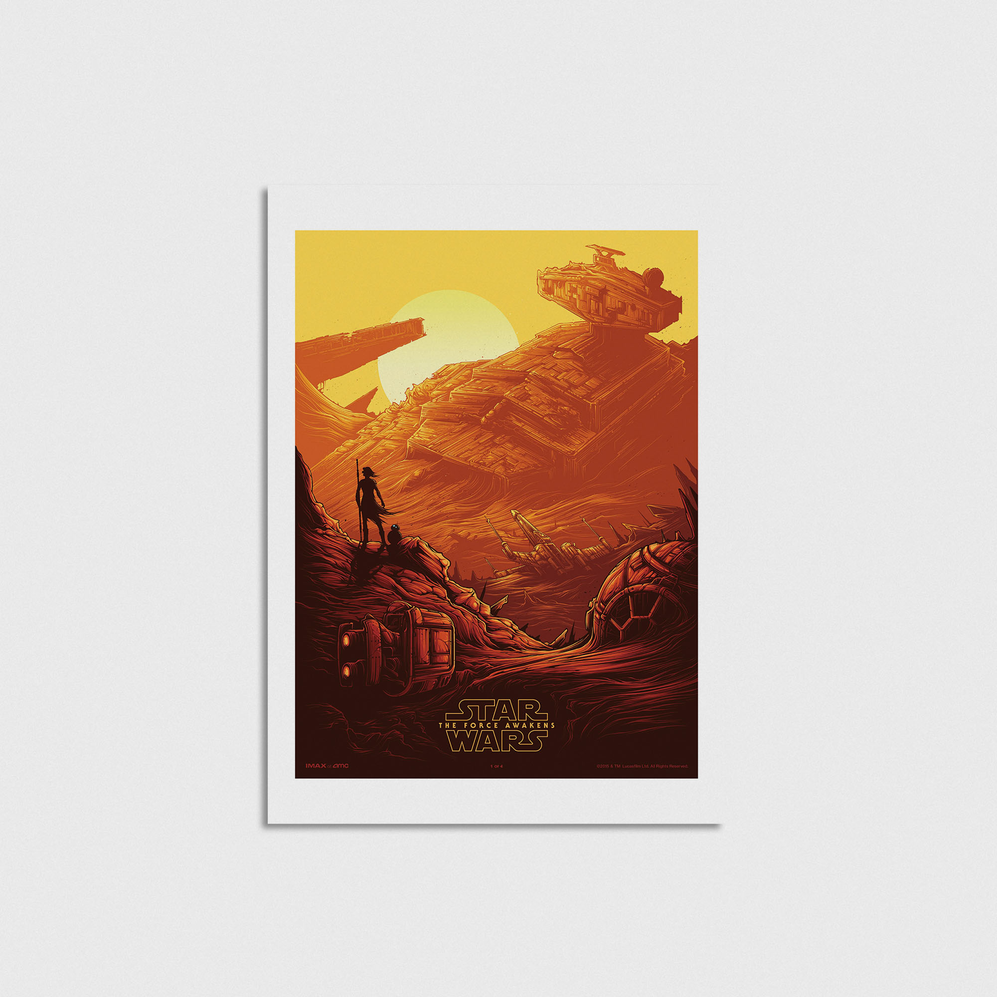 Dune Turuncu Tasarım Film Posteri - Görsel 3