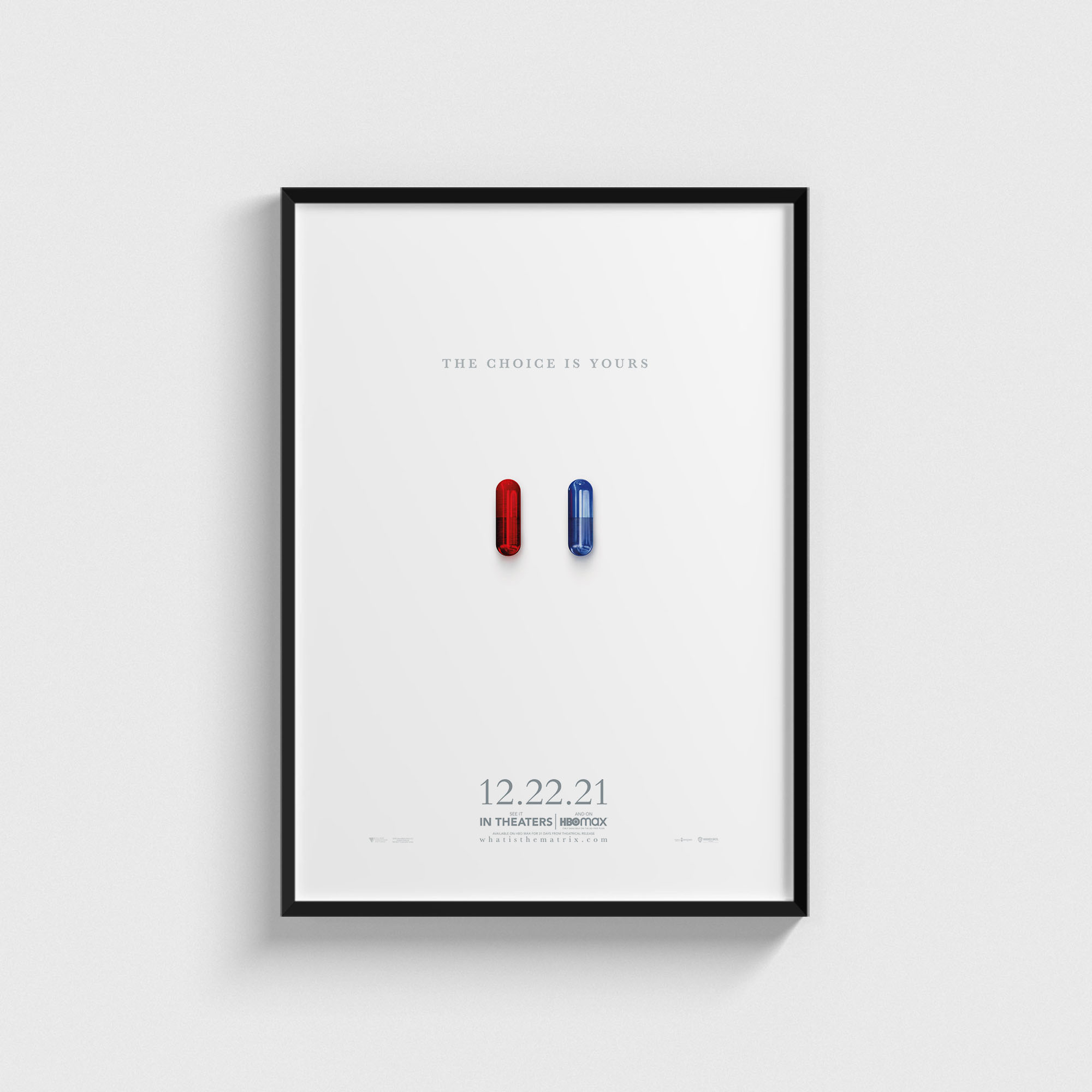 The Matrix Resurrections (2021) Minimalist Film Posteri