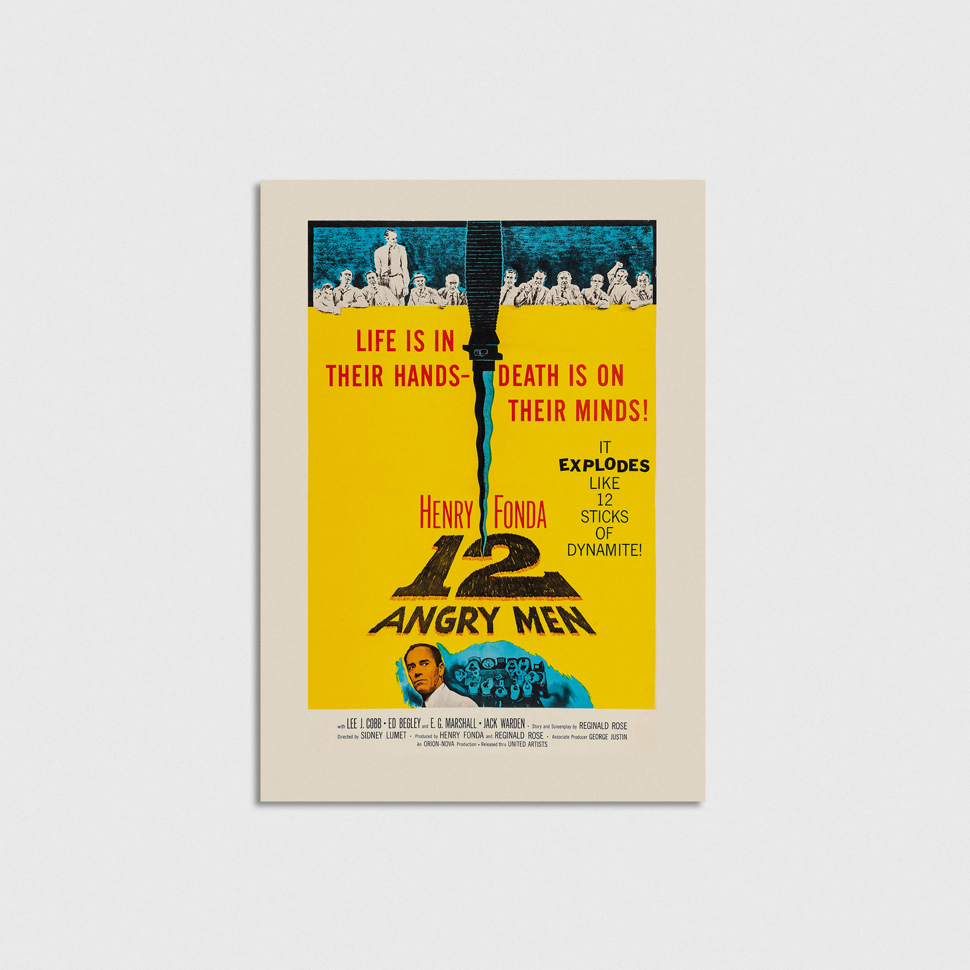 12 Angry Men Film Posteri - Görsel 3