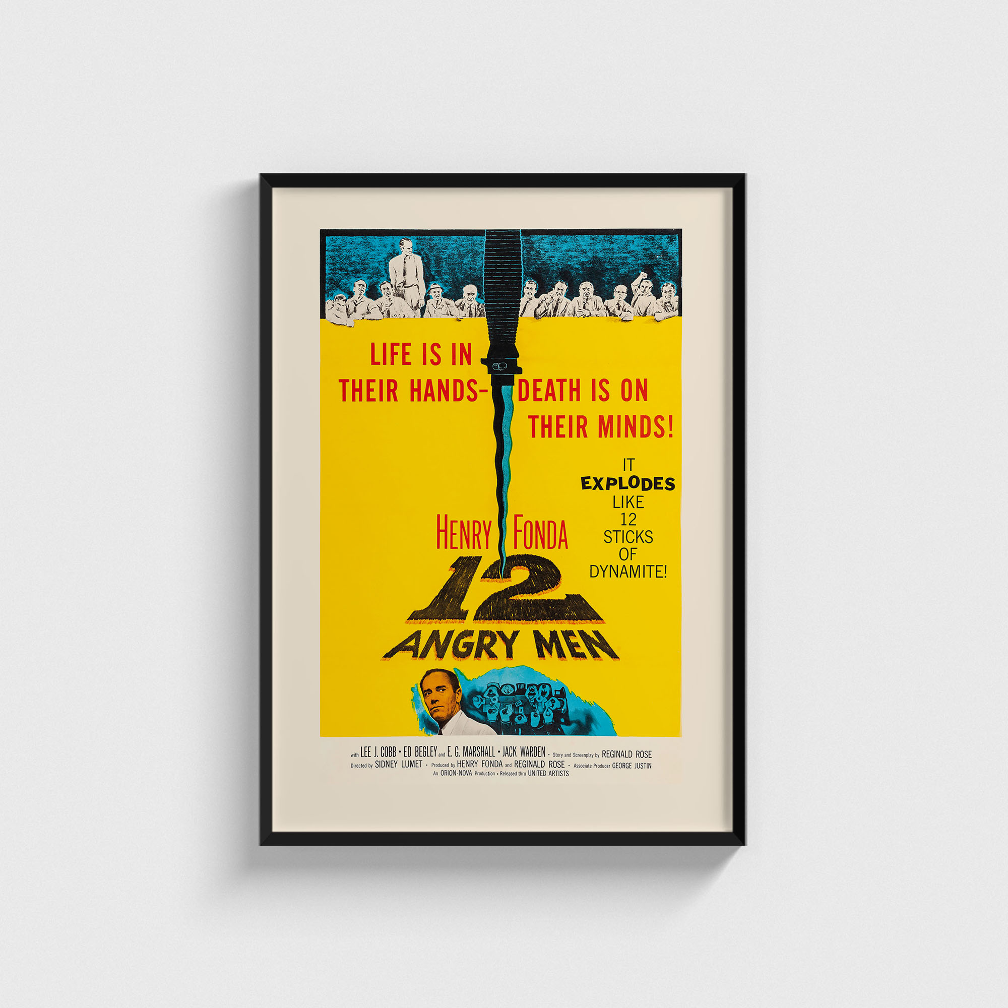 12 Angry Men Film Posteri