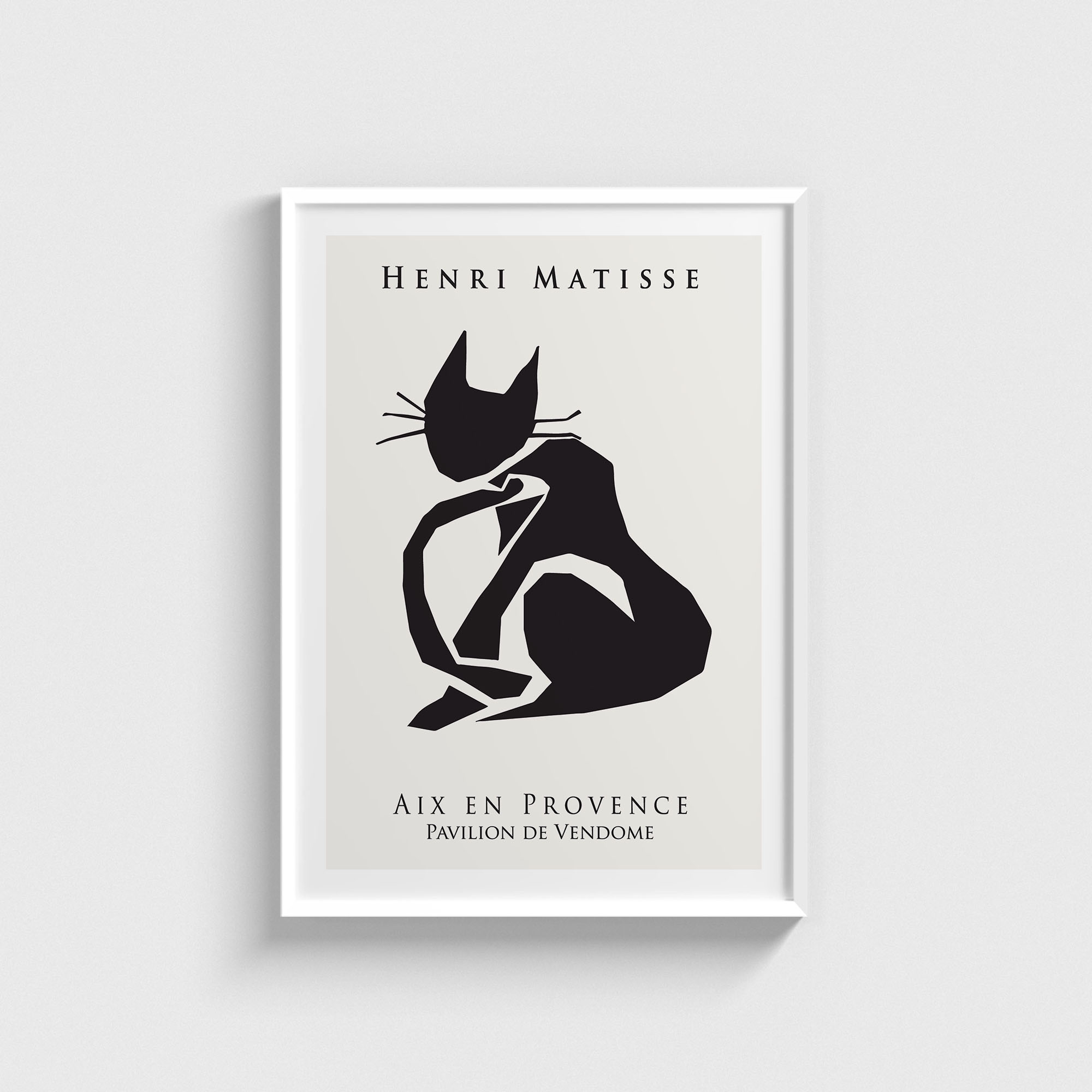 Henri Matisse Siyah Kedi - Görsel 2