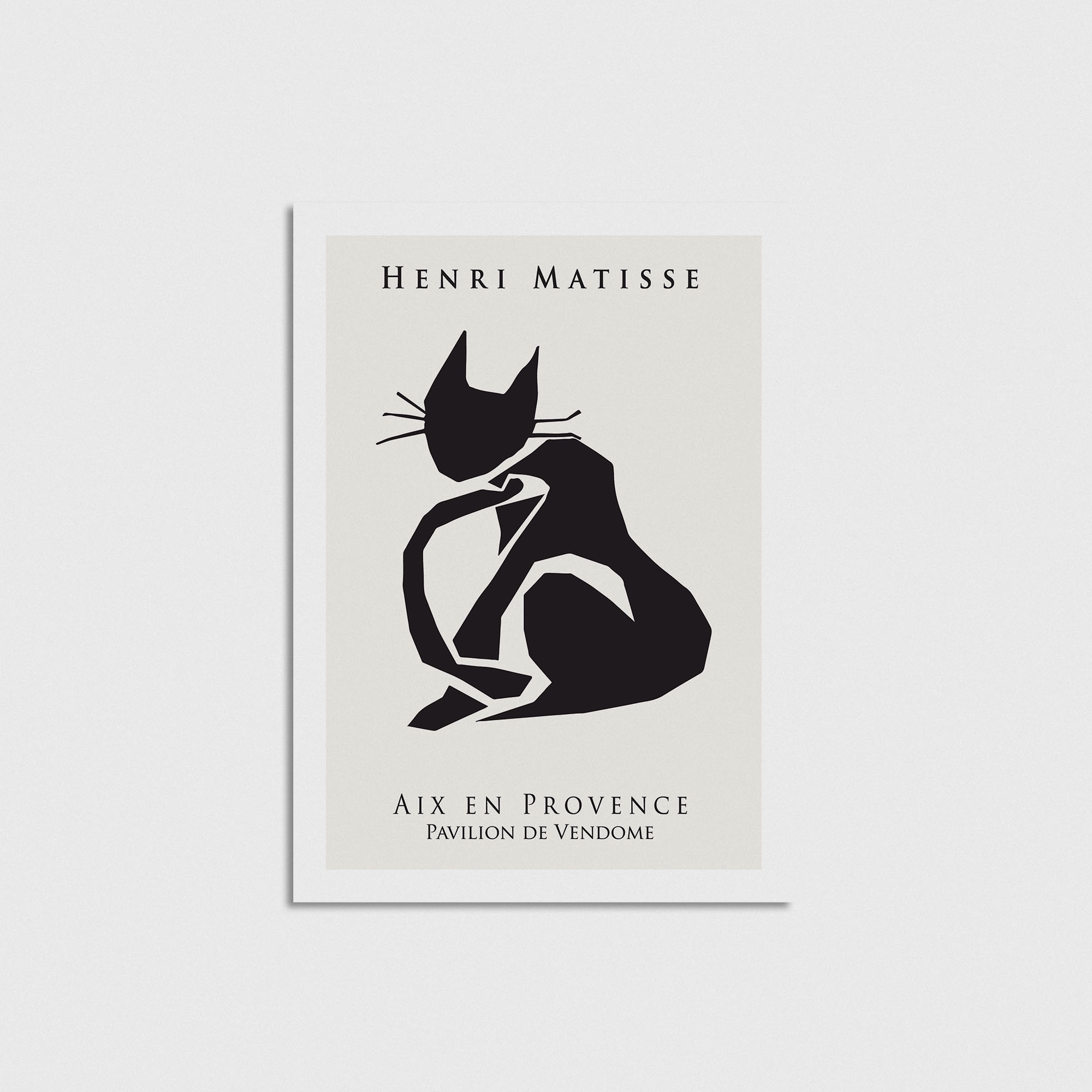 Henri Matisse Siyah Kedi - Görsel 3