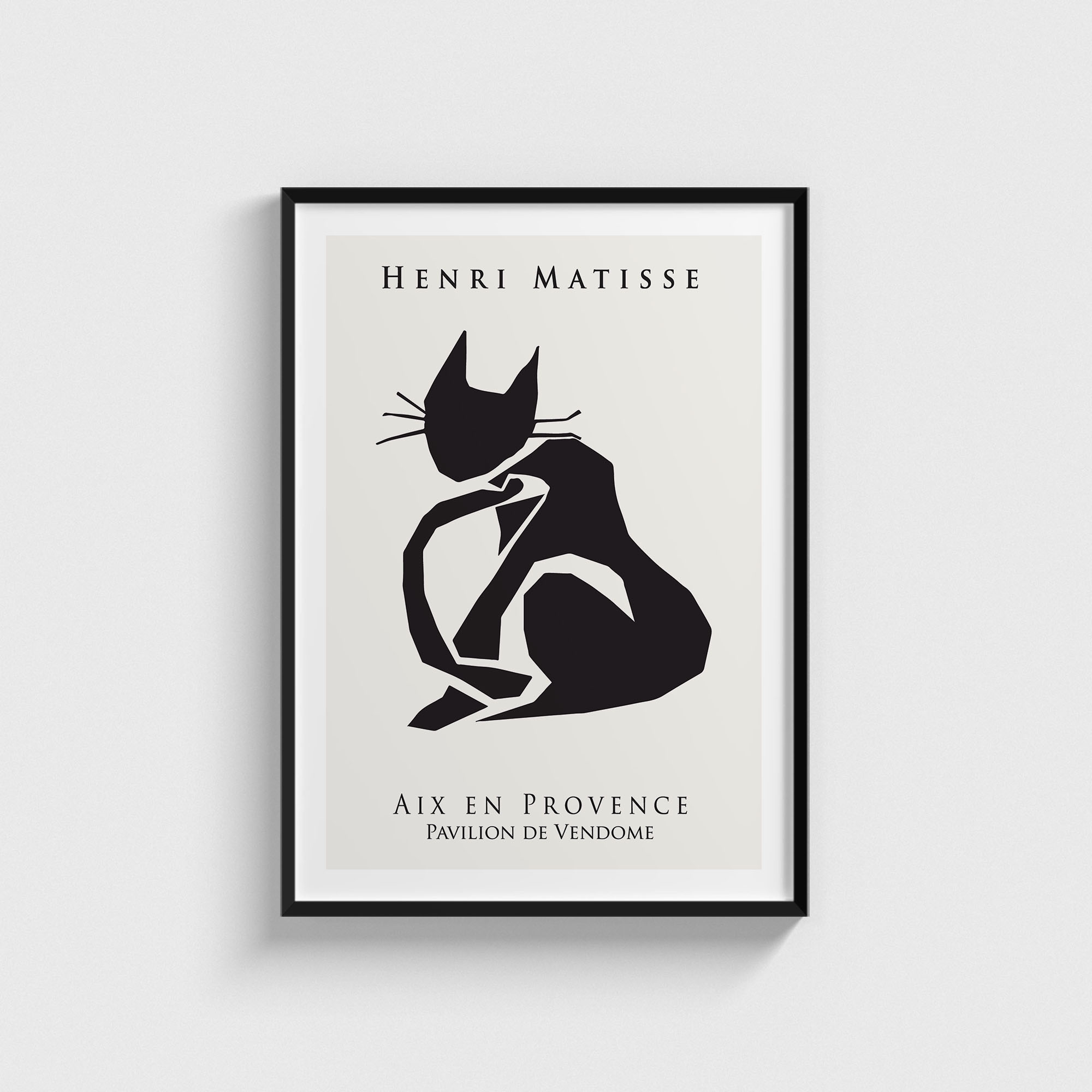 Henri Matisse Siyah Kedi
