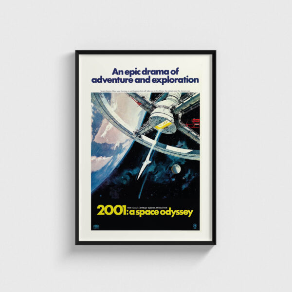 2001 A Space Odyssey (1968) Film Posteri