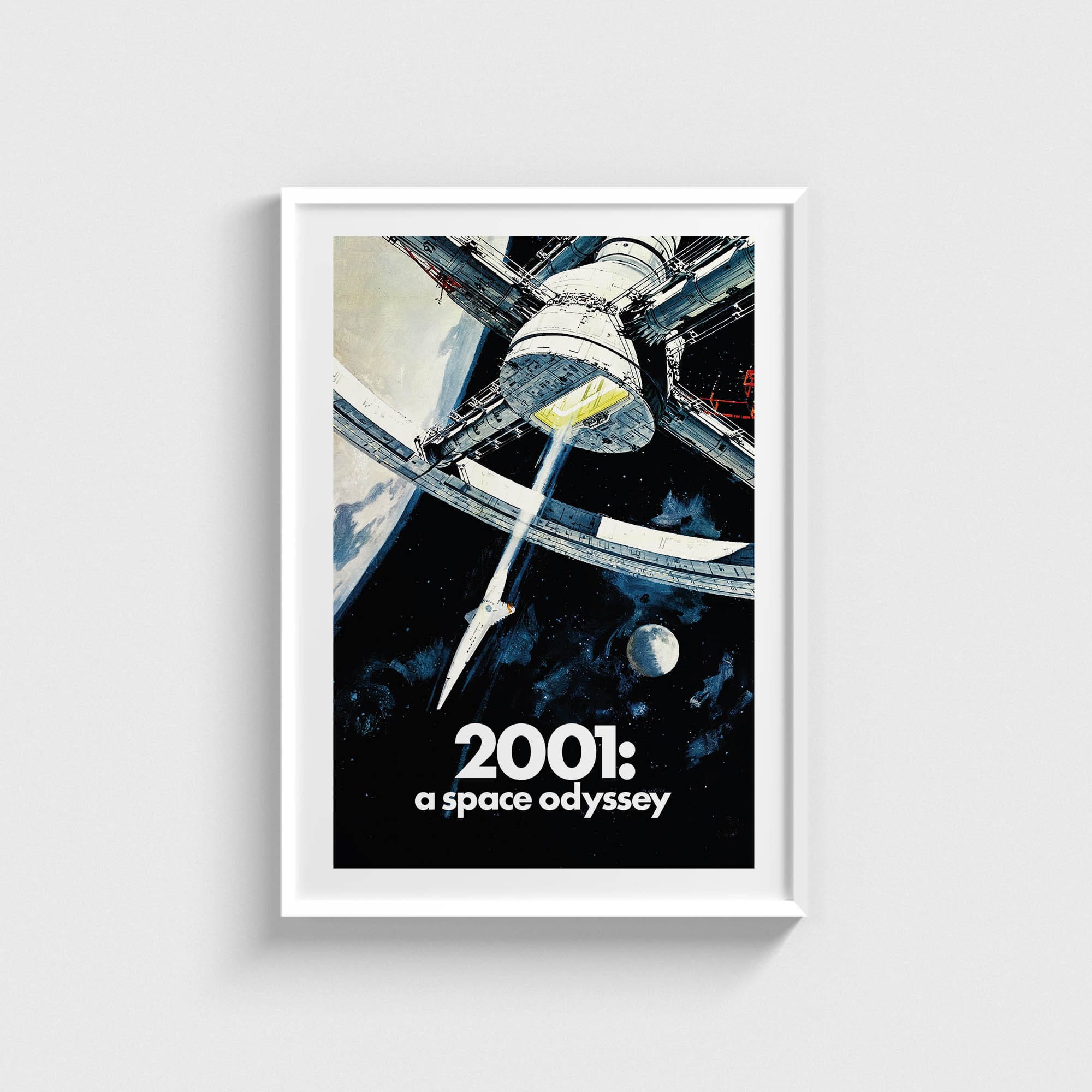 2001 A Space Odyssey (1968) Film Posteri - Görsel 2