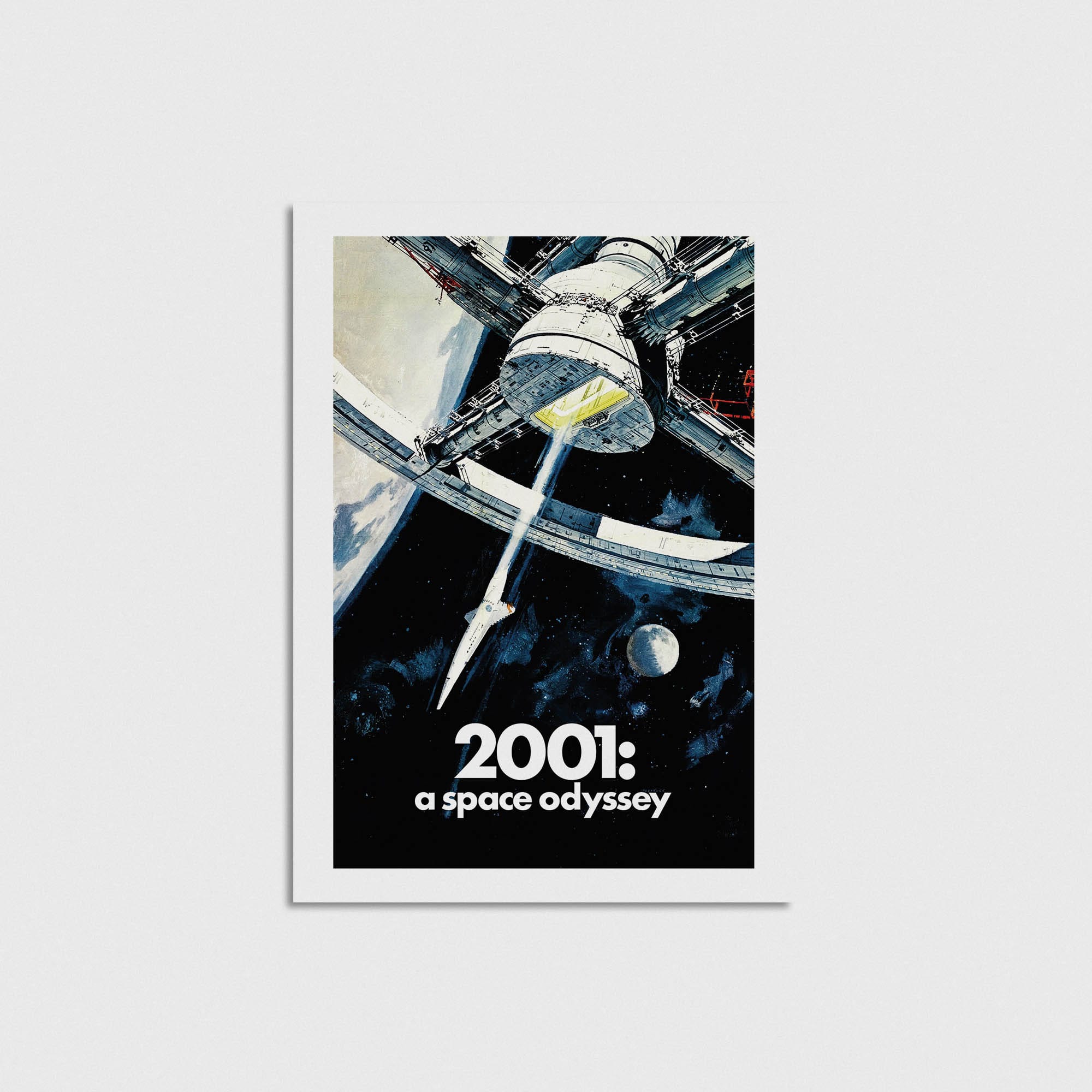 2001 A Space Odyssey (1968) Film Posteri - Görsel 3