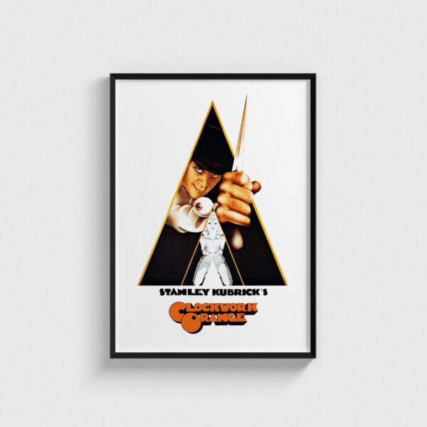 A Clockwork Orange (1971) Film Posteri