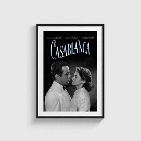Casablanca (1943) Film Posteri
