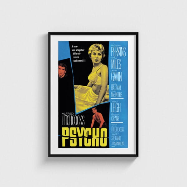 Psycho (1960) Film Posteri