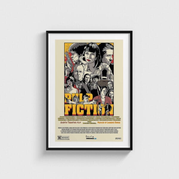 Pulp Fiction (1994) Film Posteri