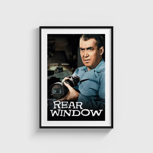 Rear Window (1954) Film Posteri
