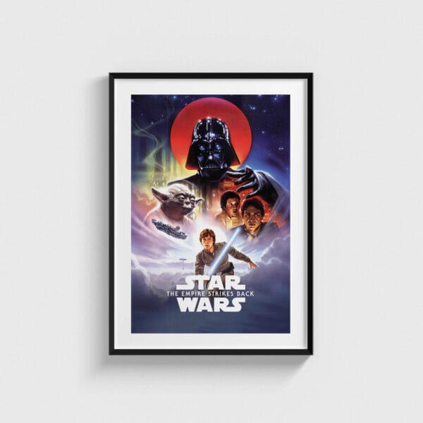 Star Wars: The Empire Strikes Back (1980) Film Posteri