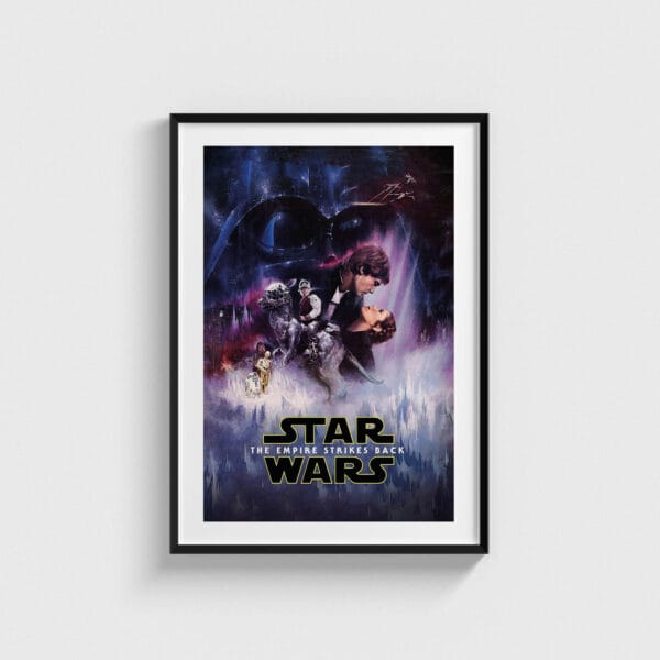 Star Wars: The Empire Strikes Back (1980) Film Posteri