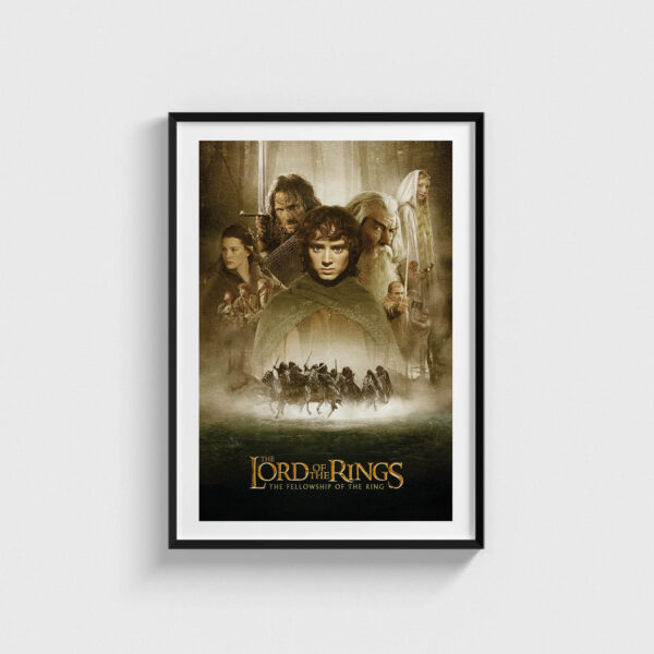 The Lord of the Rings: The Fellowship of the Ring (2001) Film Posteri