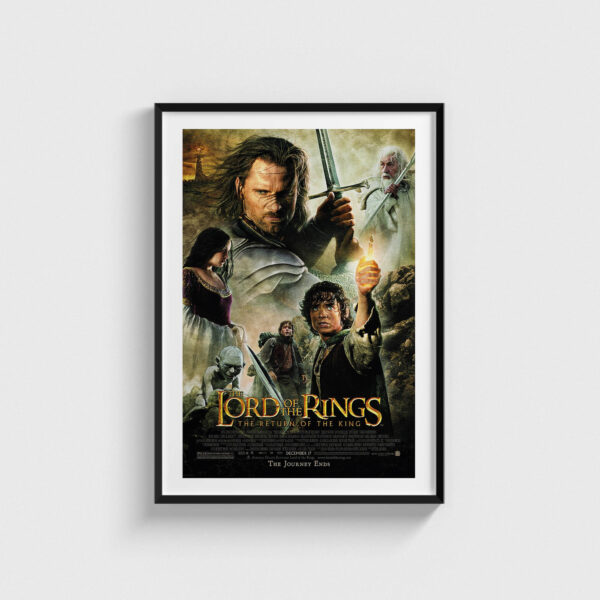 The Lord of the Rings: The Return of the King (2003) Film Posteri