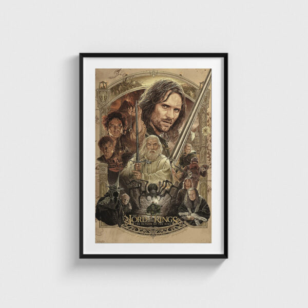 The Lord of the Rings: The Return of the King (2003) Film Posteri