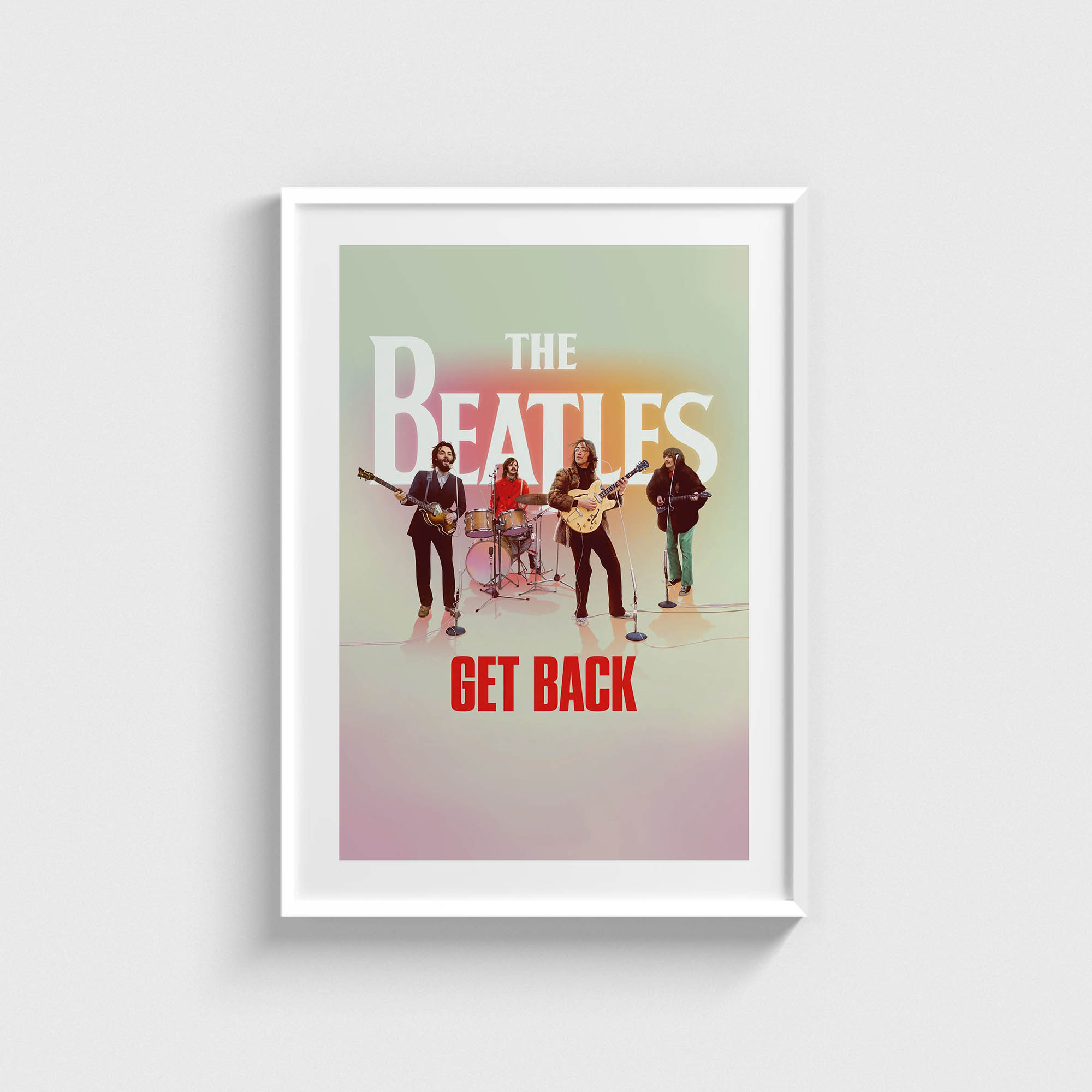 The Beatles Get Back Dizi Posteri - Görsel 2
