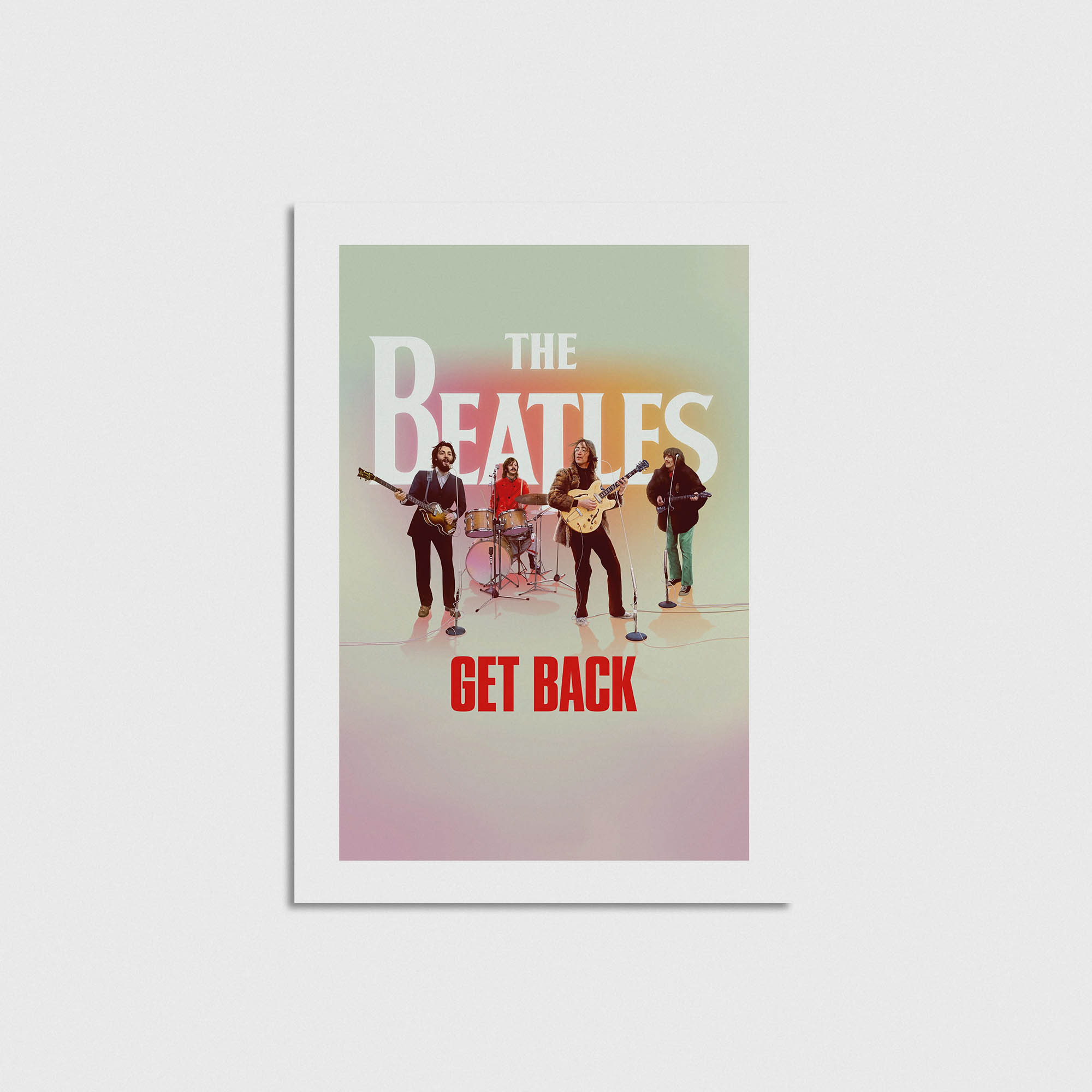 The Beatles Get Back Dizi Posteri - Görsel 3