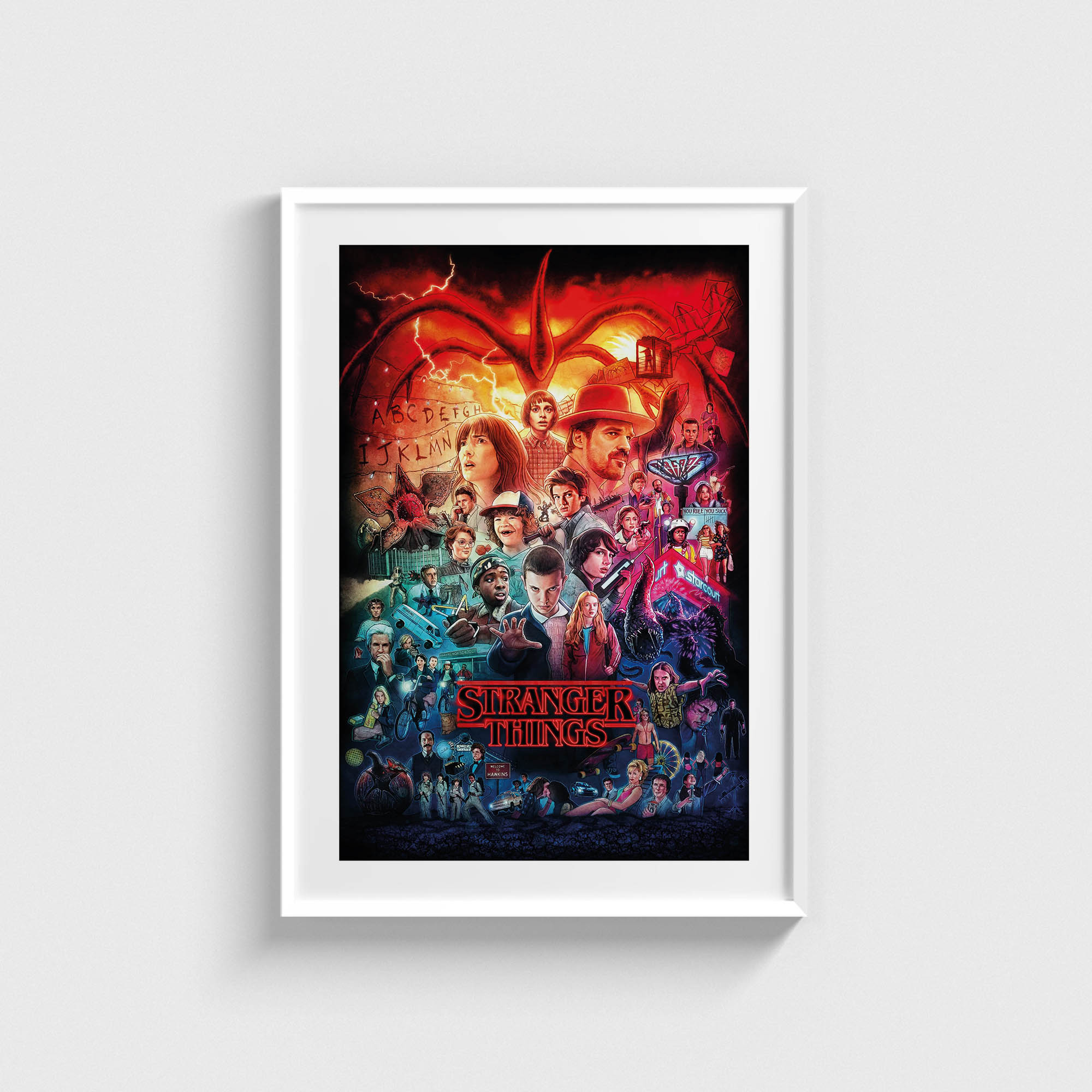 Stranger Things Dizi Posteri - Görsel 2