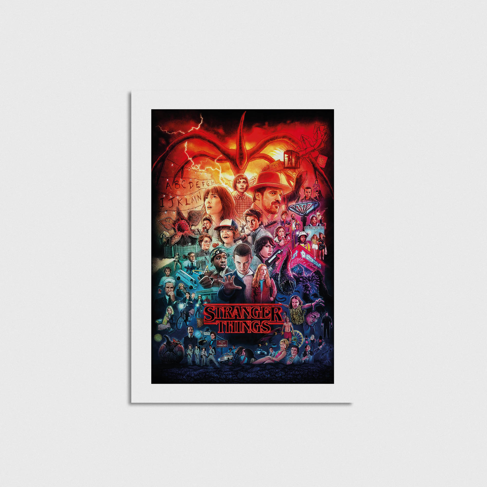 Stranger Things Dizi Posteri - Görsel 3