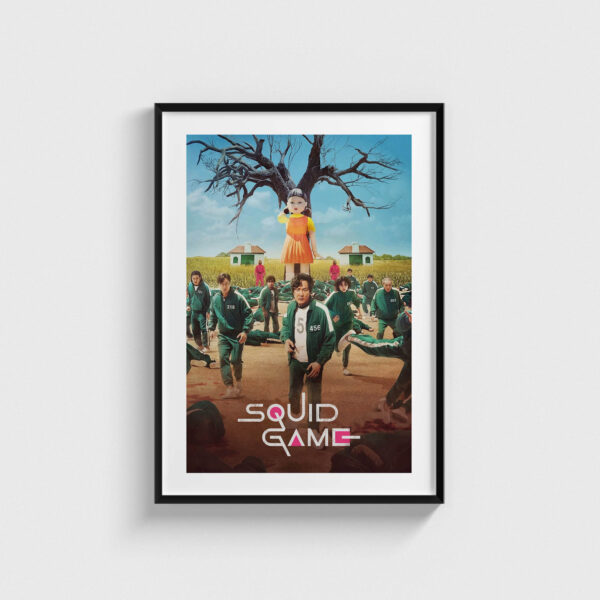 Squid Game Dizi Posteri