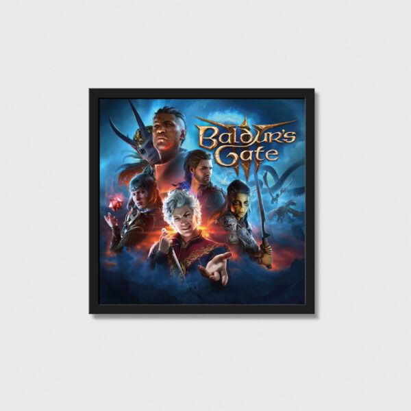 Baldur's Gate 3 Oyun Posteri Oyuncu Dekoru Gamer Decor