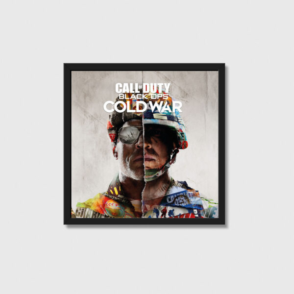 Call of Duty Black Ops Cold War Oyun Posteri Oyuncu Dekoru Gamer Decor