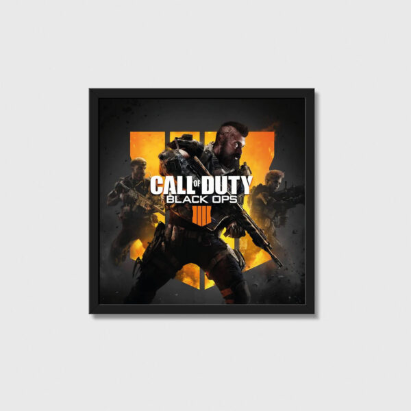 Call of Duty Black Ops Oyun Posteri Oyuncu Dekoru Gamer Decor