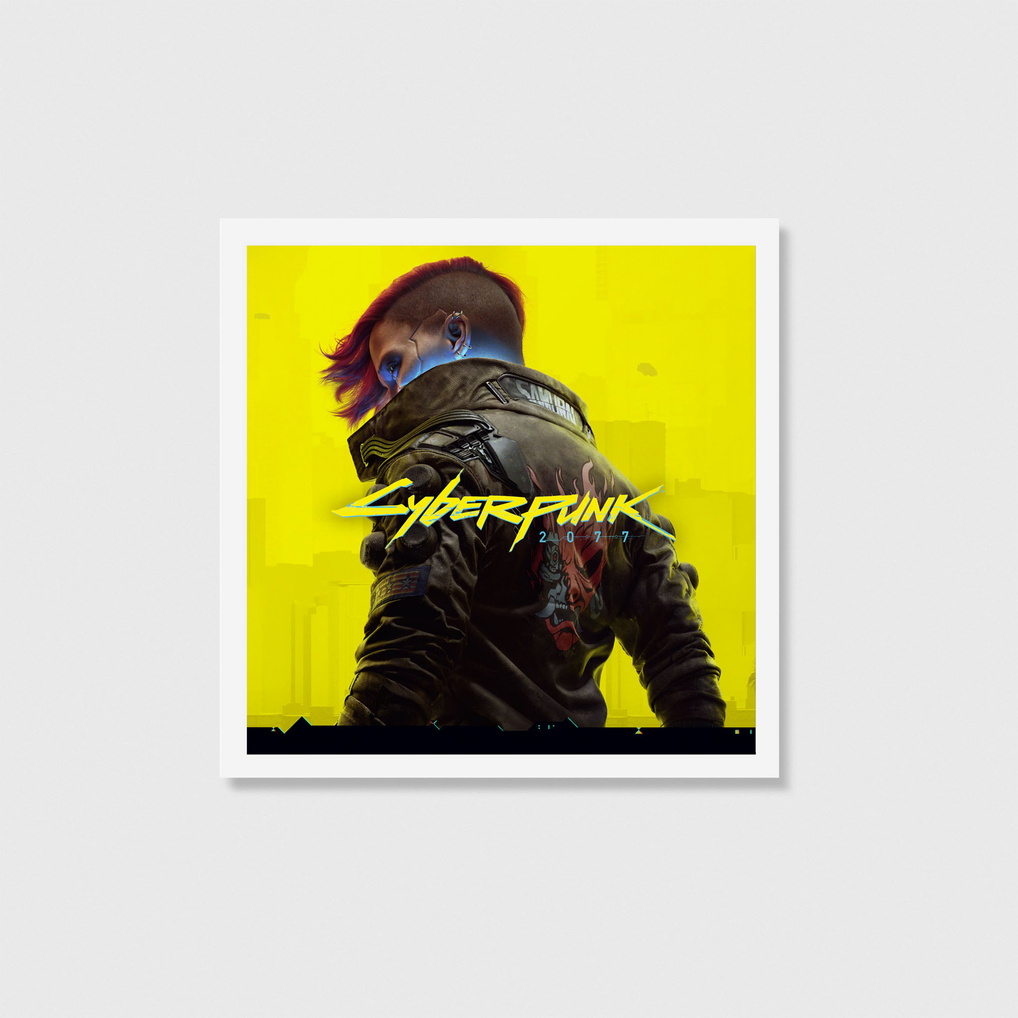 Cyberpunk 2077 Oyun Posteri Oyuncu Dekoru Gamer Decor - Görsel 2