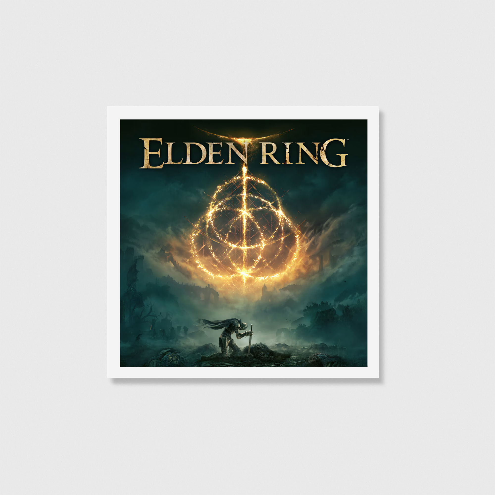 Elden Ring Oyun Posteri Oyuncu Dekoru Gamer Decor - Görsel 2