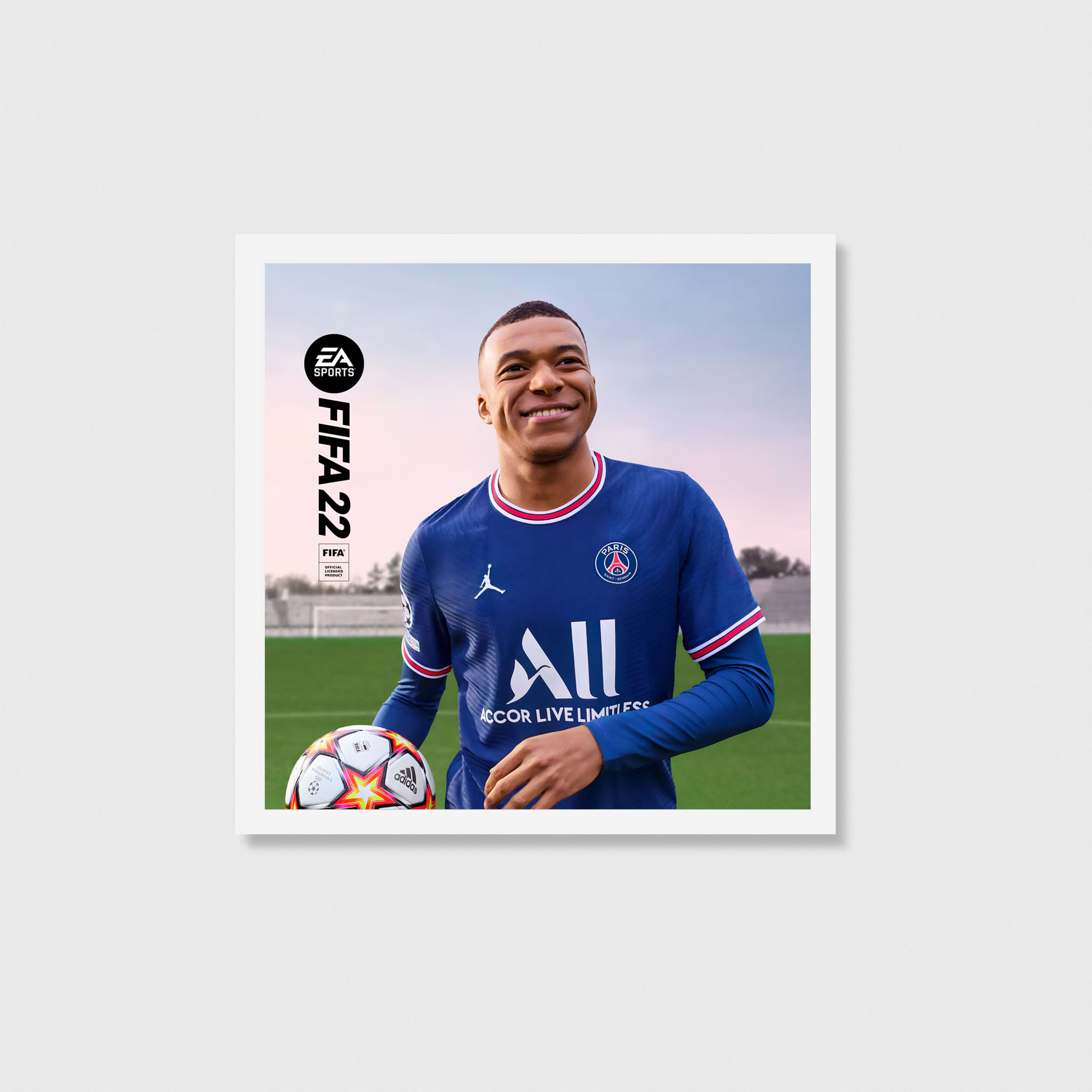 FIFA 22 Oyun Posteri Oyuncu Dekoru Gamer Decor - Görsel 2
