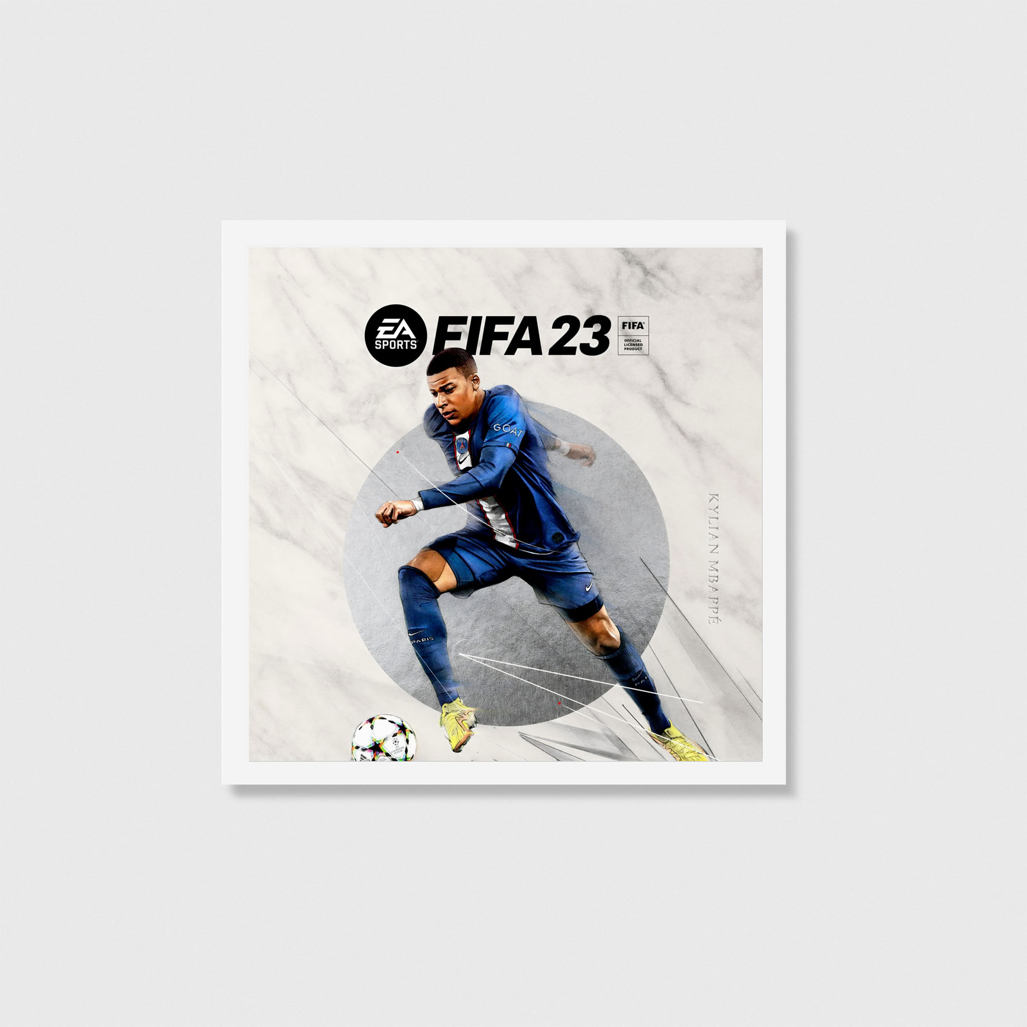 FIFA 23 Oyun Posteri Oyuncu Dekoru Gamer Decor - Görsel 2