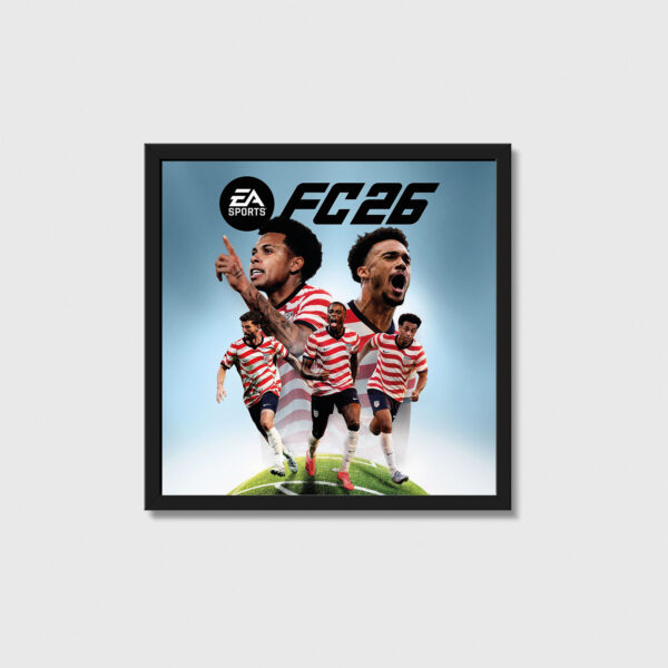 FIFA 26 Oyun Posteri Oyuncu Dekoru Gamer Decor
