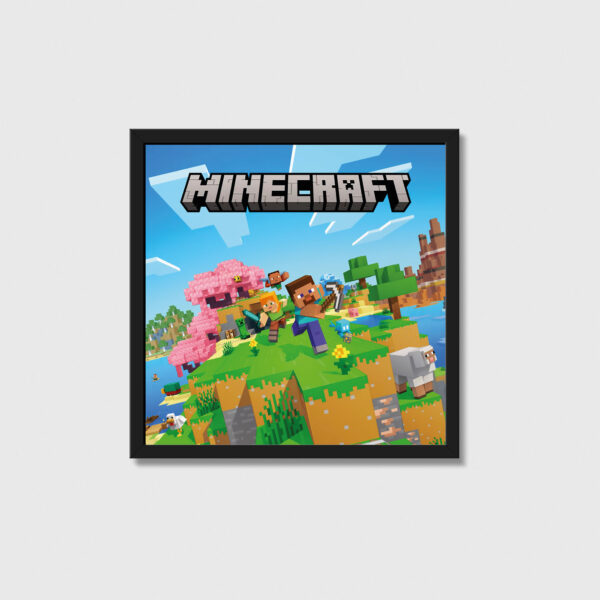 Minecraft Oyun Posteri Oyuncu Dekoru Gamer Decor