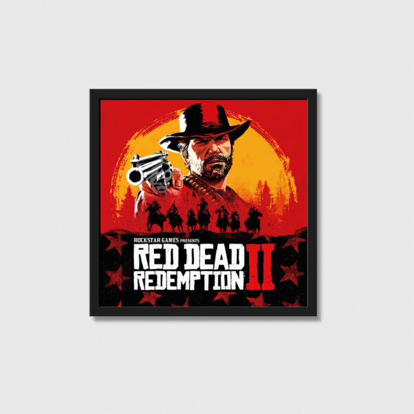 Red Dead Redemption 2 Oyun Posteri Oyuncu Dekoru Gamer Decor