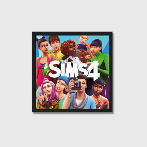 The Sims 4 Oyun Posteri Oyuncu Dekoru Gamer Decor