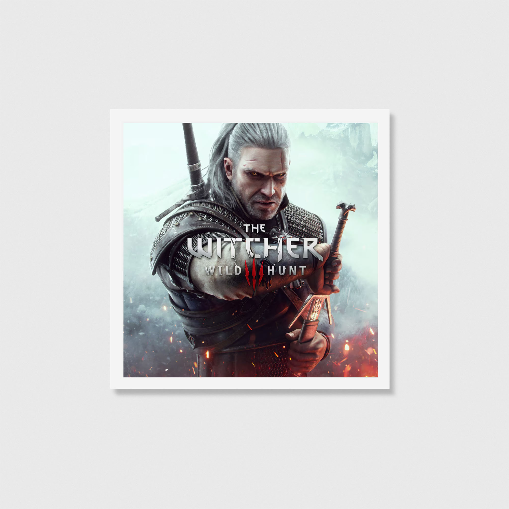 The Witcher 3 Wild Hunt Oyun Posteri Oyuncu Dekoru Gamer Decor - Görsel 2